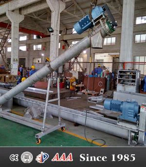 Auto zrna spiralni transporter